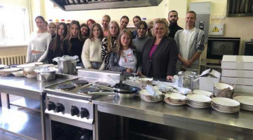 Лабораторія кулінарного мистецтва поповнилася професійним ресторанним посудом