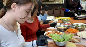 Майстер-клас “Sandwich wrap” на OPEN DAY